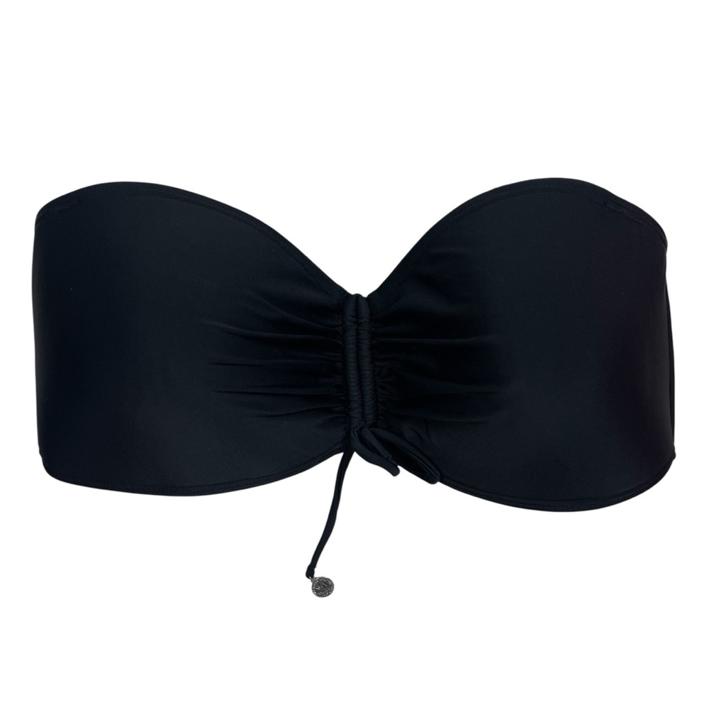 DKNY BLACK BIKINI TOP WITH REMOVEABLE STRAPS - NWT!